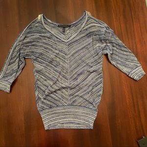 Sexy cold shoulder top! Gorgeous with jeans and heels!